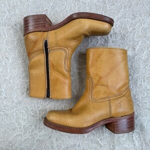 Vintage Frye Tan Leather Boots – 7.5